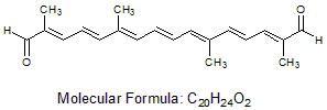 Crocetin dialdehyde