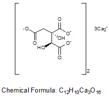 (-) -Hydroxycitric acid Ca salt